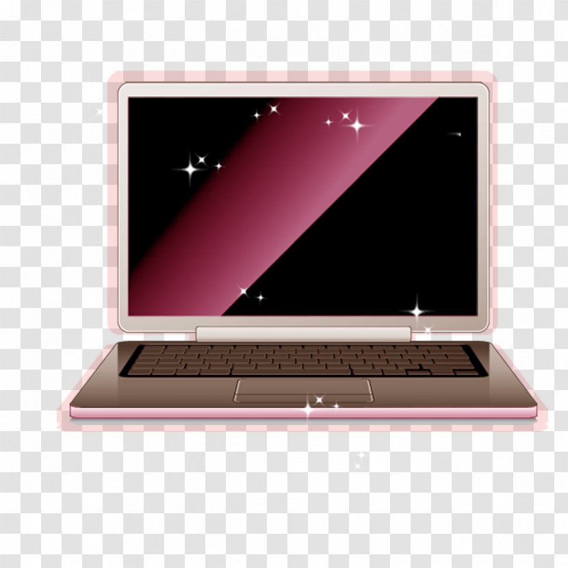Laptop Netbook Hewlett Packard Enterprise Download - Part - Purple Transparent PNG