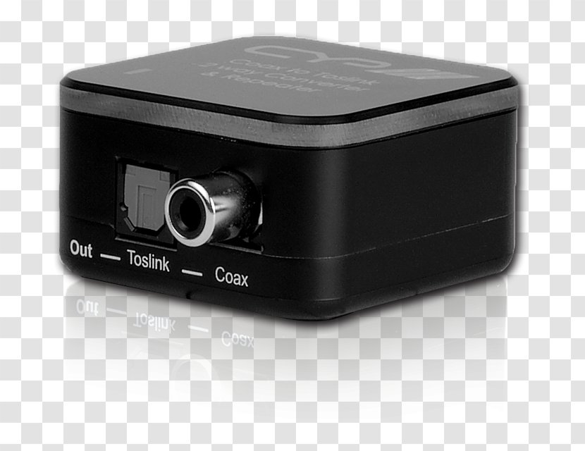 Digital Audio Data Coaxial Digital-to-analog Converter Signal - Toslink - Stereo Cable Transparent PNG