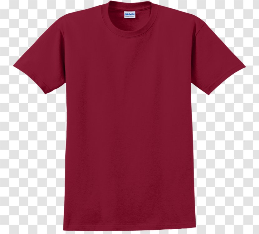 T-shirt Sleeve Gildan Activewear Clothing - Magenta Transparent PNG
