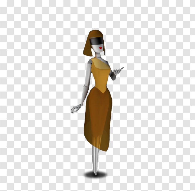 Cartoon Character Costume Fiction - Frame - Yellow Robot Transparent PNG