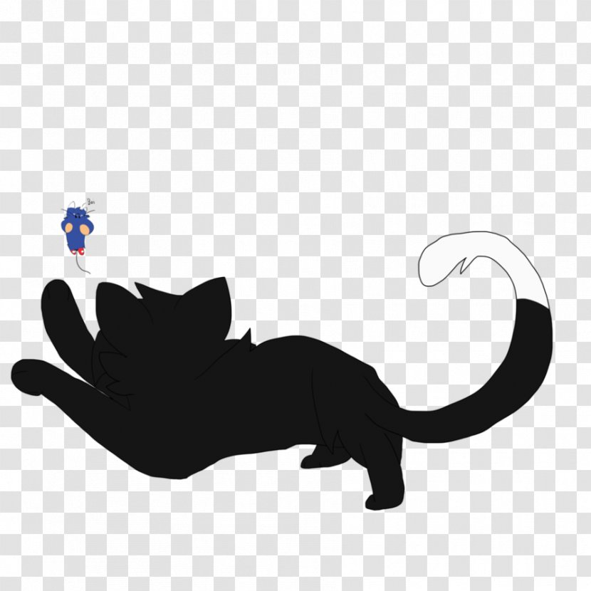 Whiskers Cat Silhouette Tail Clip Art Transparent PNG