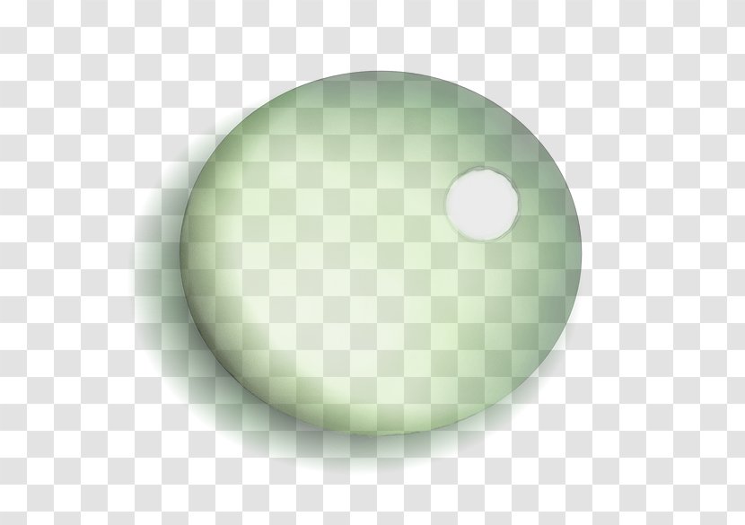 Green Circle Sphere Ball - Watercolor Transparent PNG