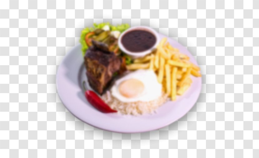 Full Breakfast Boi No Fone Tele Churrascaria Dish Fast Food - American Transparent PNG