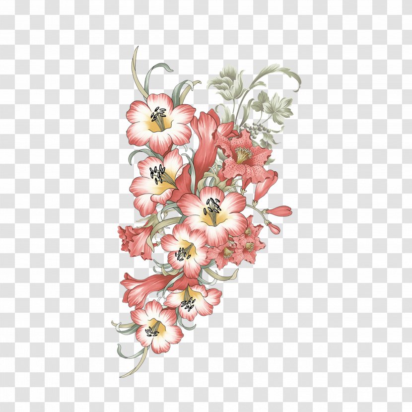 Flower Gratis Computer File - Information - Antique Flowers Transparent PNG