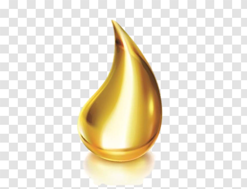 Oil Drop Olive - Golden Transparent PNG