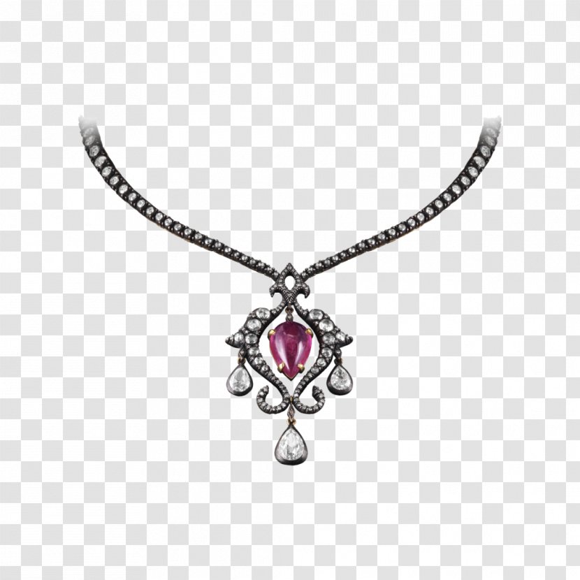 Ruby Necklace Earring Charms & Pendants Jewellery - Sterling Silver Transparent PNG