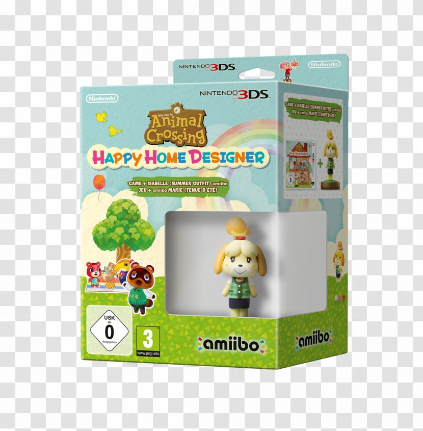Animal Crossing: Happy Home Designer New Leaf Amiibo Festival Wii - Nintendo 3ds Transparent PNG
