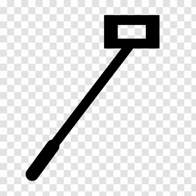 Black & White Selfie Stick - Hardware - Sticks Transparent PNG