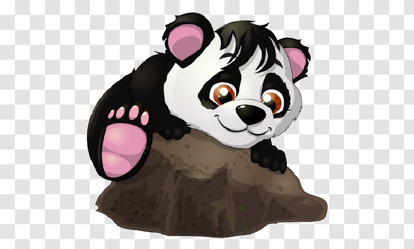 Giant Panda Red Dog Bear Clip Art - Fictional Character Transparent PNG