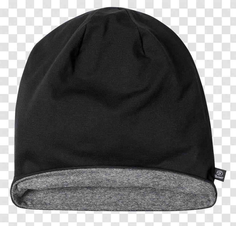 Bonnet Leather Brand Boot Cap - Black Transparent PNG