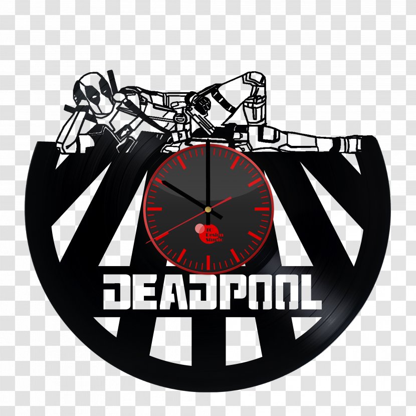 Deadpool Marvel Comics Superhero Phonograph Record - Cartoon - Face Transparent PNG