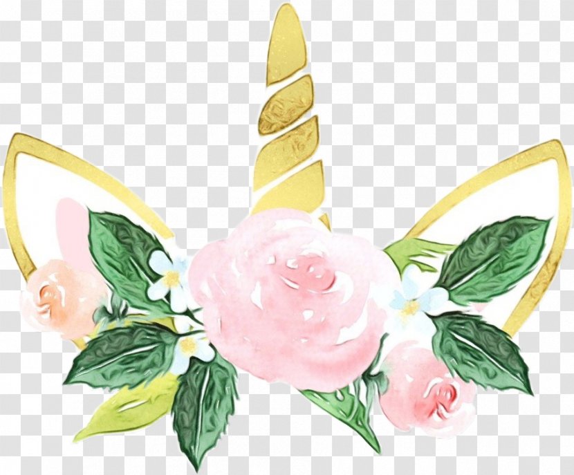 Rose - Watercolor - Petal Cut Flowers Transparent PNG