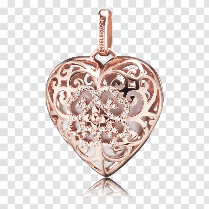 Silver Jewellery Chain Charms & Pendants Gold - Heart Transparent PNG