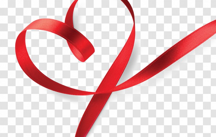 Red Ribbon American Heart Association Awareness Transparent PNG