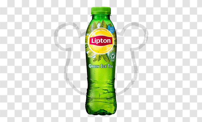 Iced Tea Green Matcha Lipton - Bottle - Ice Transparent PNG
