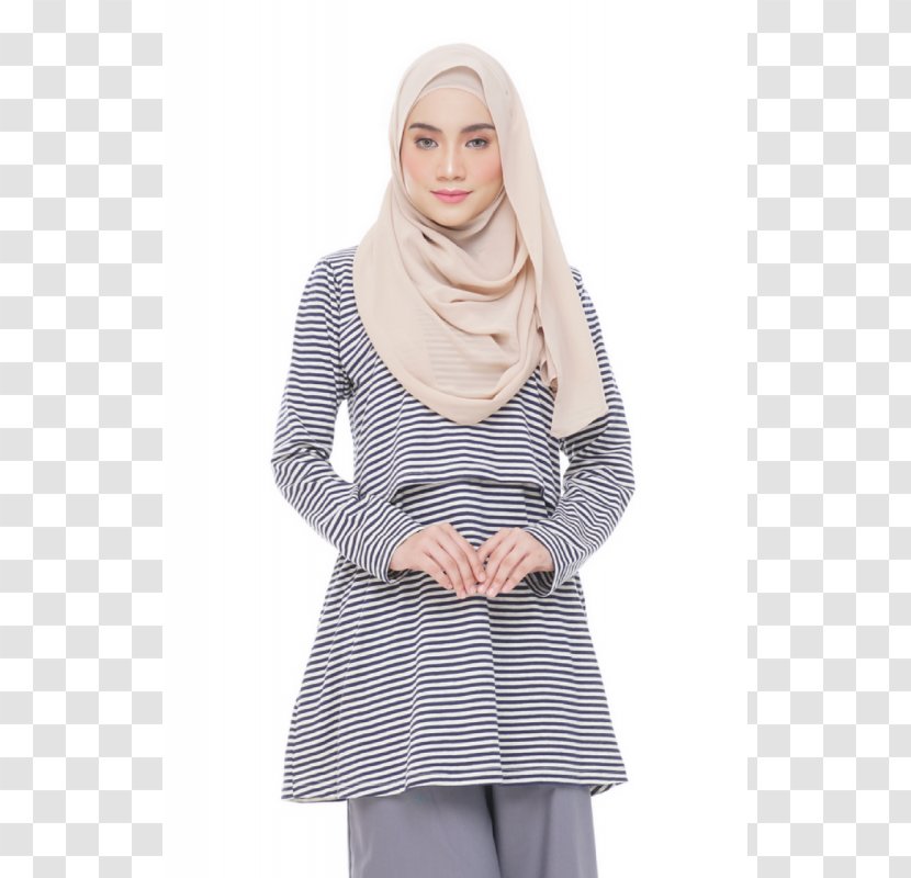 Sleeve Tartan Abaya Outerwear Muslim - Textile Transparent PNG