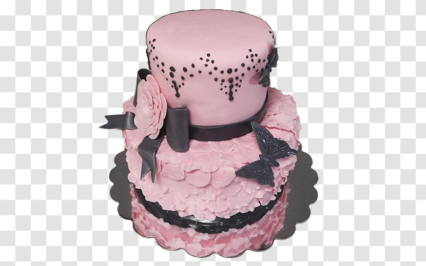 Birthday Cake Decorating Torte Pink M - Creative Cakes Transparent PNG