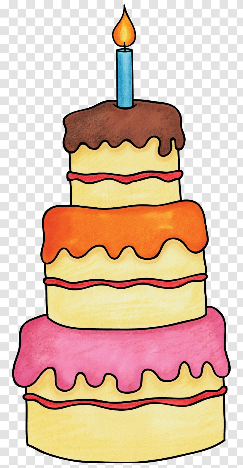 Birthday Cake Torte Decorating - Learning - Animals Transparent PNG