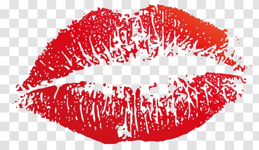 Clip Art Cosmetics Lipstick Kiss - Eyelash Transparent PNG