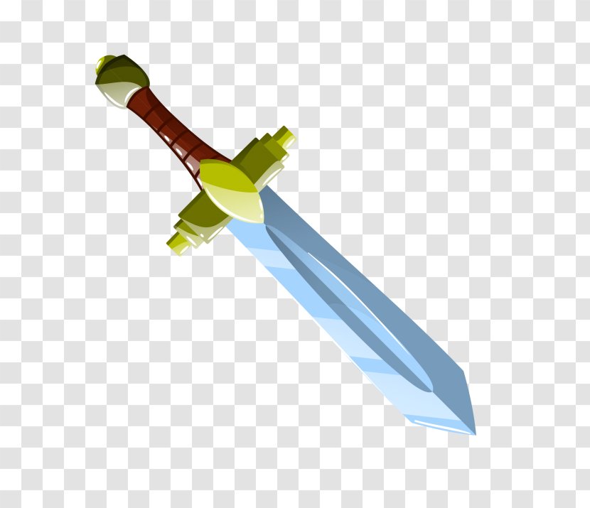 Sword Clip Art Image - Knife - Freeimg Transparent PNG