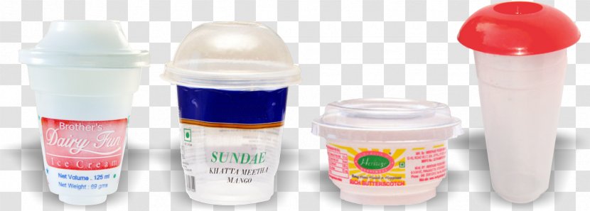 Plastic Bottle Sundae Ice Cream Cones - Lid Transparent PNG