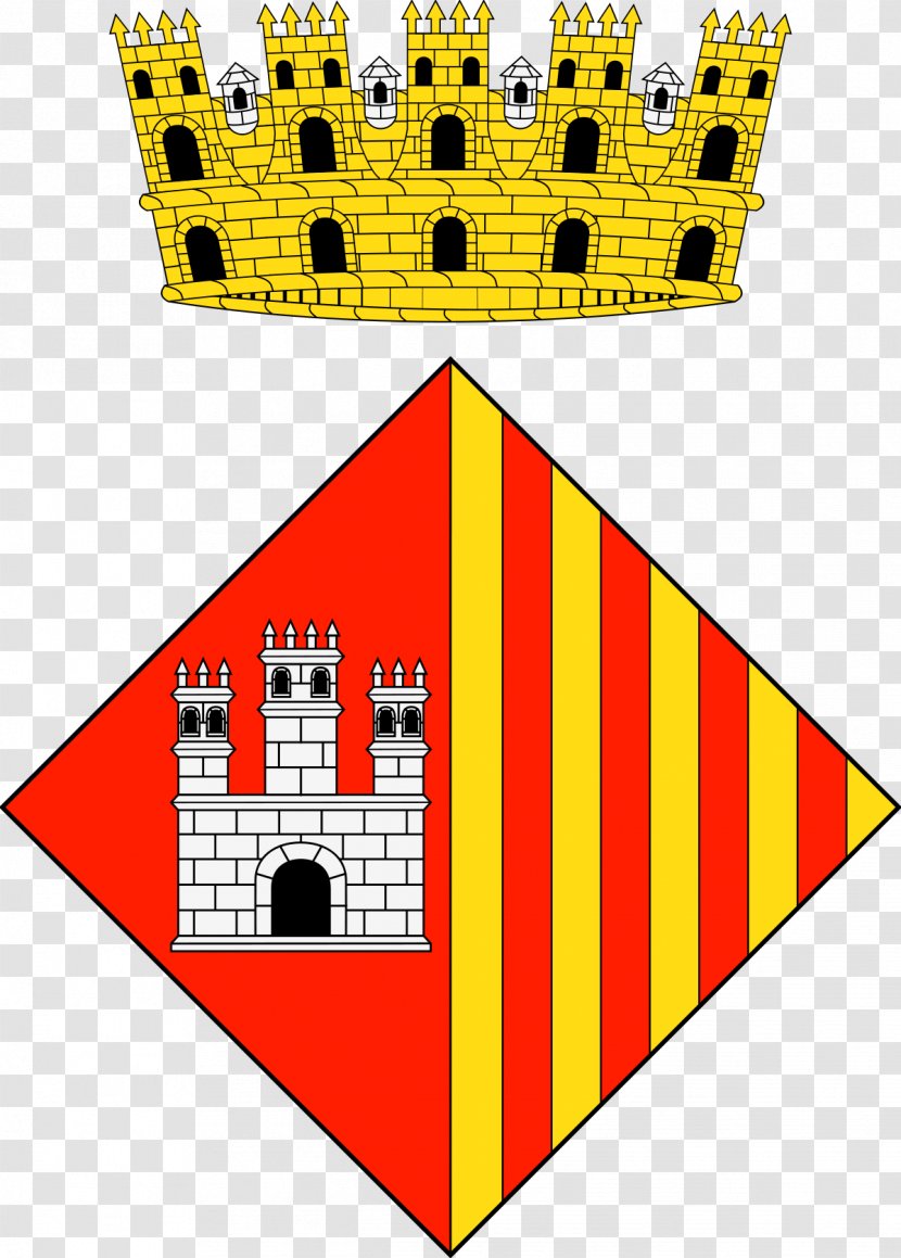Terrassa Sant Feliu De Llobregat Ajuntament Cunit Coat Of Arms Blazon - Text Transparent PNG