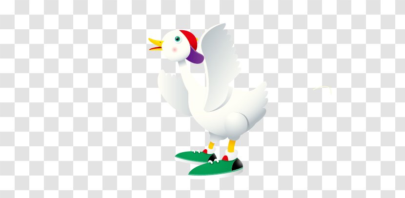 Duck Animals Cygnini Domestic Goose - Art - Chicken Transparent PNG
