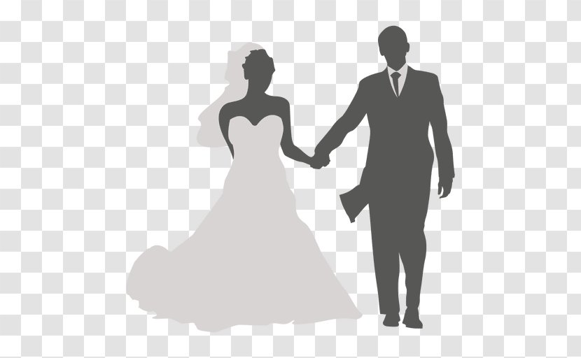 Marriage - Silhouette - Bride Transparent PNG