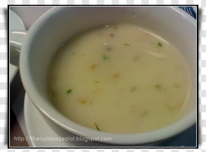 Leek Soup Clam Chowder Vegetarian Cuisine Gravy Recipe - Food Transparent PNG