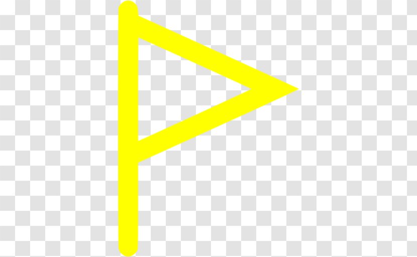 Yellow Flag Clip Art - Sign Transparent PNG