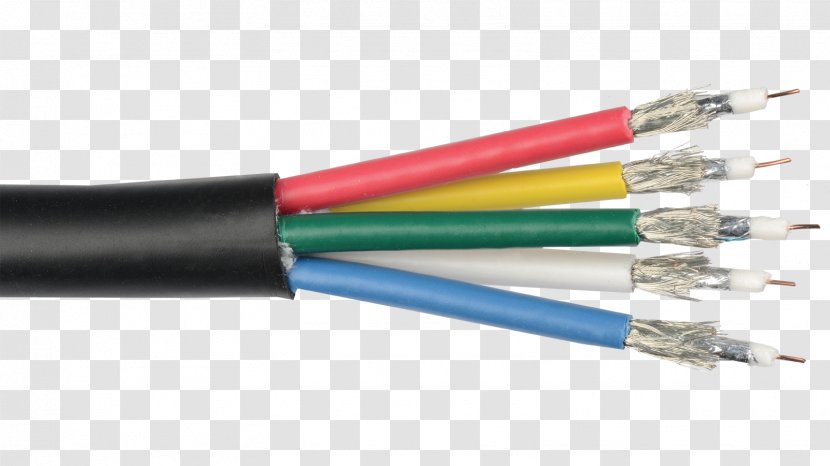 Electrical Cable Wires & Coaxial American Wire Gauge - Multicore Transparent PNG