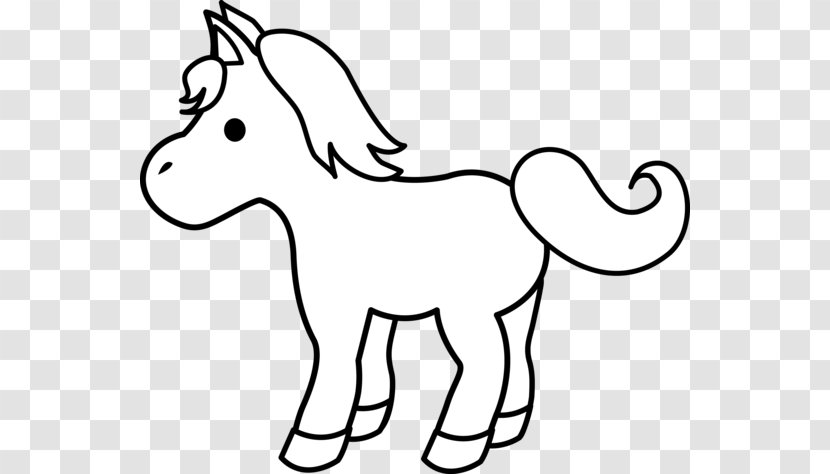 Pony Clip Art Horse Foal Openclipart - Tail - Cat Like Mammal Transparent PNG