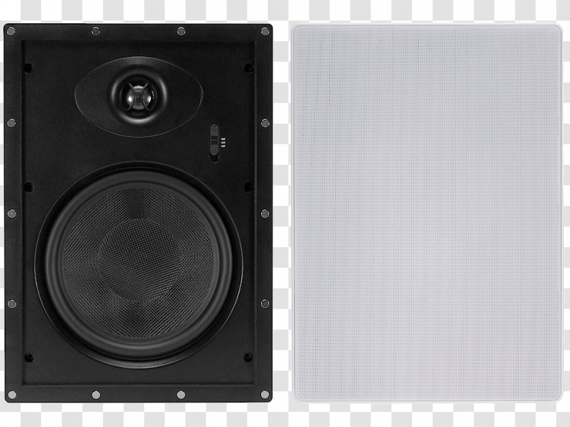 Loudspeaker Sound Computer Speakers Studio Monitor Subwoofer - Stereo Wall Transparent PNG