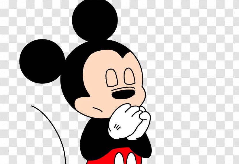 Mickey Mouse Praying Hands Prayer God The Walt Disney Company - Tree Transparent PNG