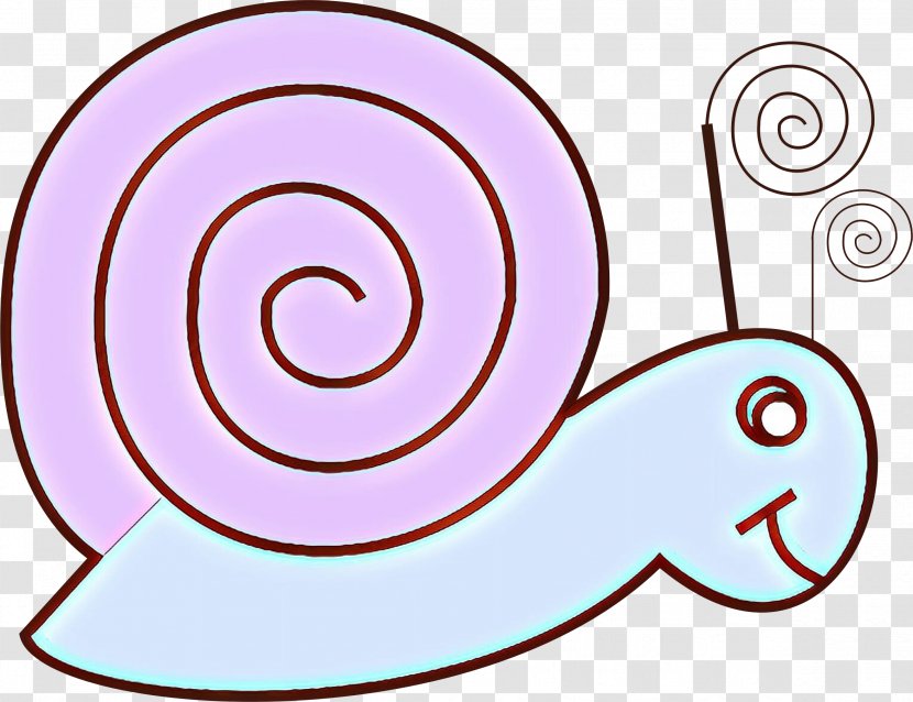 Clip Art Snail Snails And Slugs Sea Spiral - Line Transparent PNG