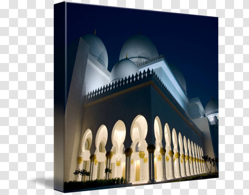 Sheikh Zayed Mosque Place Of Worship Gallery Wrap - Facade - Design Transparent PNG