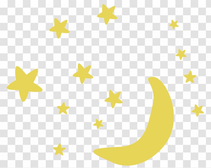 Twitter LINE Computer Font Pattern - Area - Moon And Stars Transparent PNG