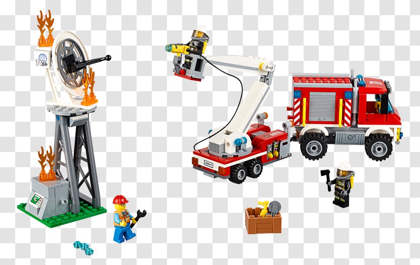 LEGO 60111 City Fire Utility Truck Lego Toy Canada - Bricklink Transparent PNG