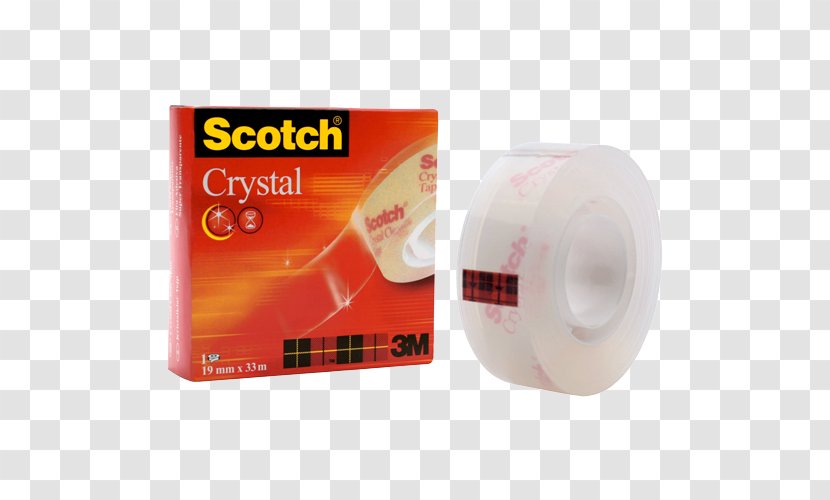 Adhesive Tape Scotch 3M Paper - Coating - Ribbon Transparent PNG