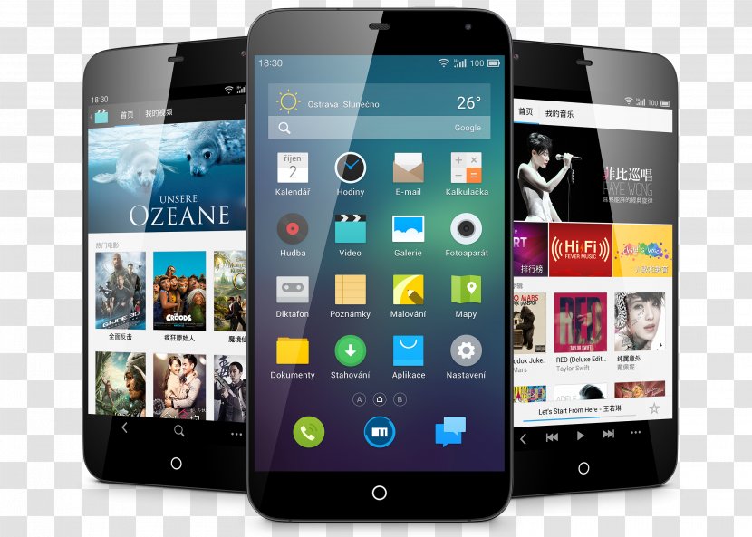 Meizu MX3 MX4 MX2 - Feature Phone - Smartphone Transparent PNG