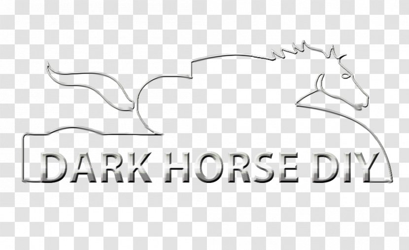 Carnivores Logo Brand Font Black - Character - Horse Design Transparent PNG