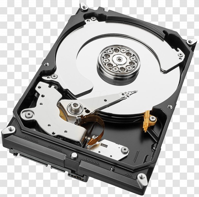 Hard Drives Seagate Barracuda Serial ATA Technology Desktop Computers - Electronic Device - Disk Drive Transparent PNG