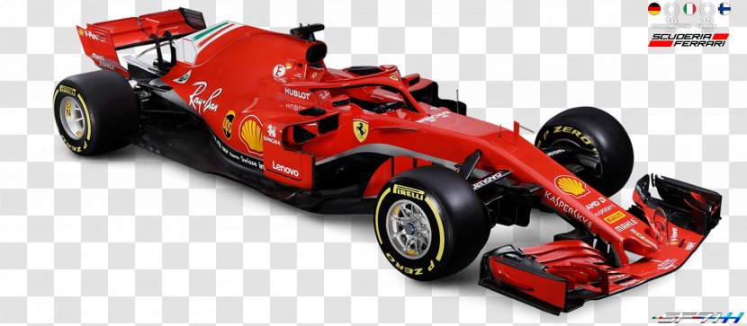 2018 FIA Formula One World Championship Scuderia Ferrari SF71H Car Mercedes AMG Petronas F1 Team - Sports Prototype Transparent PNG