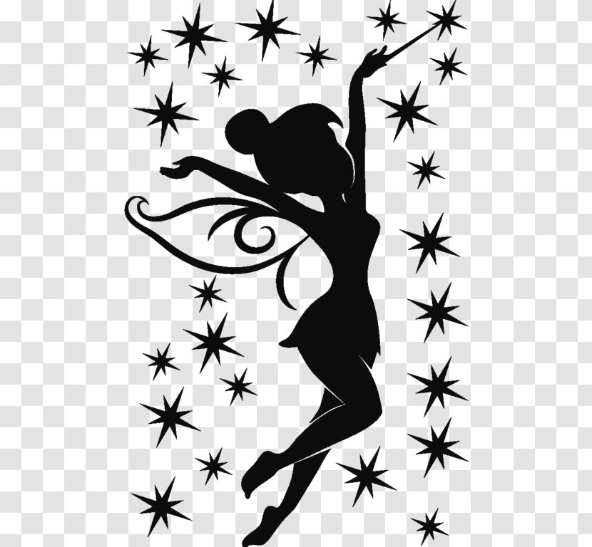 Tinker Bell Peter Pan Silhouette Clip Art Image - Flower Transparent PNG