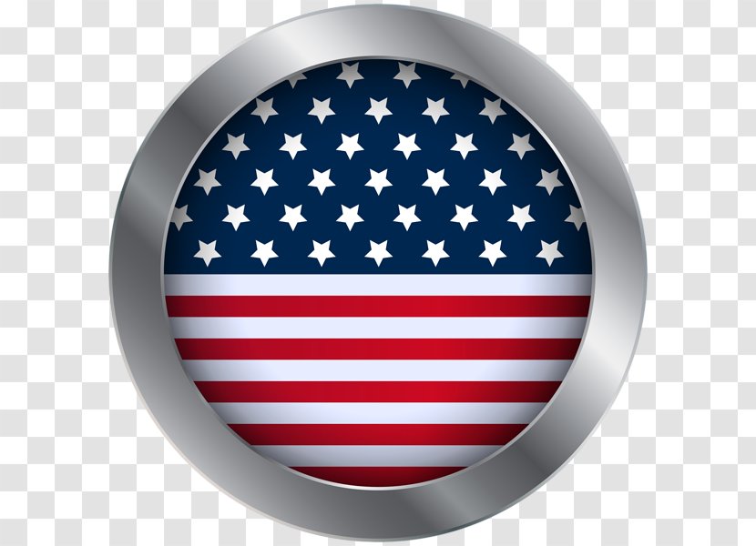 Flag Of The United States Independence Day Clip Art - American Transparent PNG
