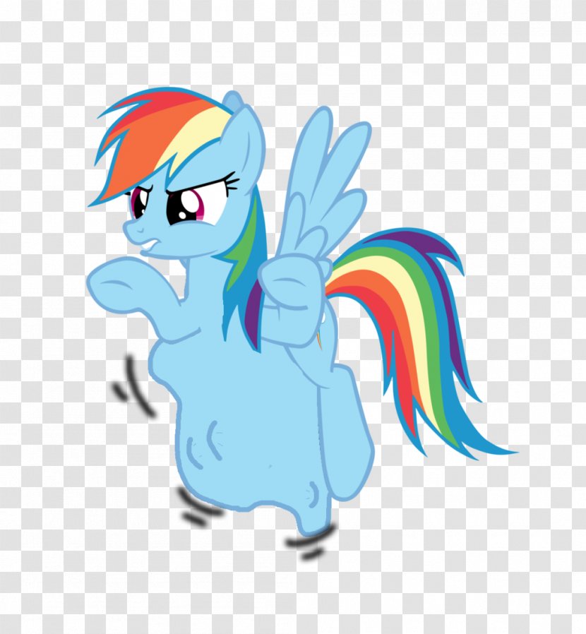 Pony Rainbow Dash Rarity Applejack Scootaloo - Fictional Character - Hungry Man Transparent PNG