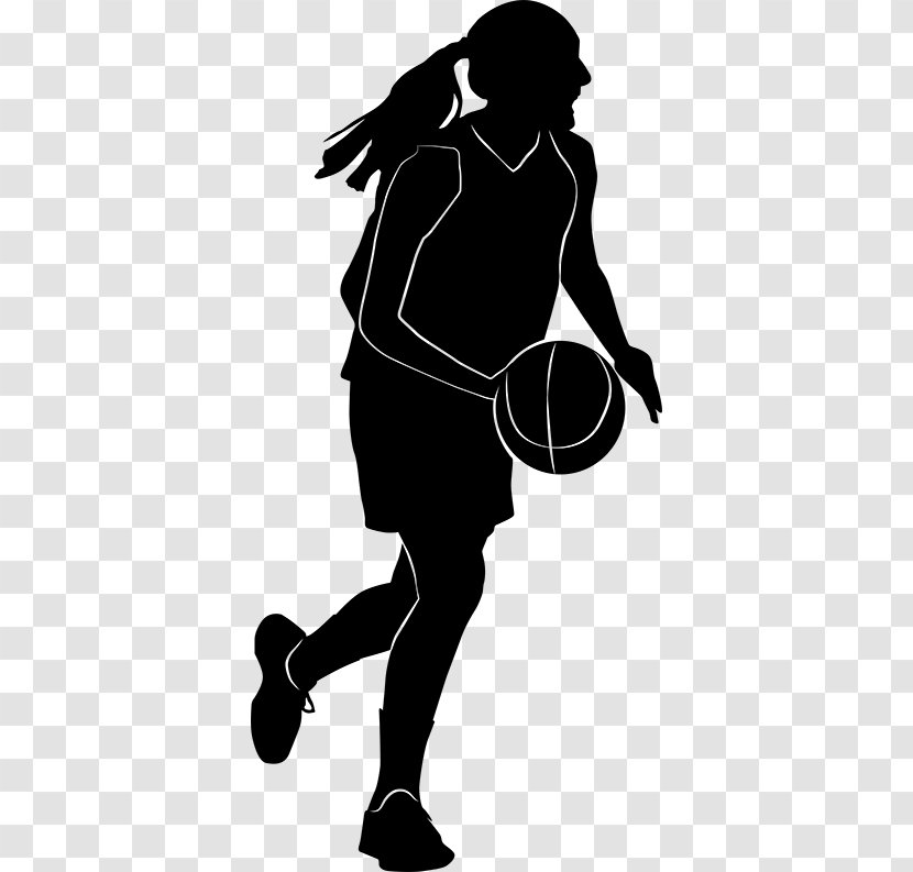 Basketball Player Silhouette Sport - Watercolor Transparent PNG