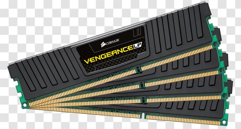 DDR3 SDRAM Computer Cases & Housings Corsair Components Memory - Intel Xmp - Low Profile Transparent PNG