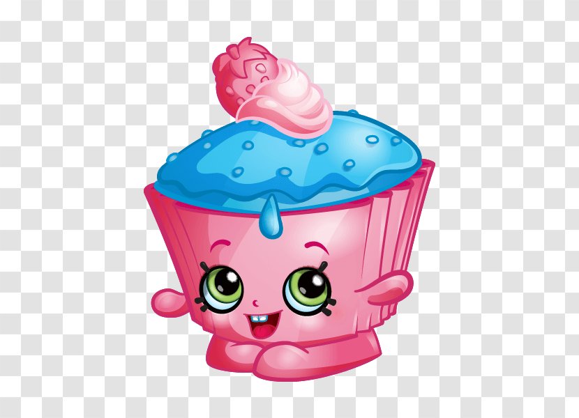 Cupcake Frosting & Icing Shopkins Birthday Cake Layer - Sugar Transparent PNG