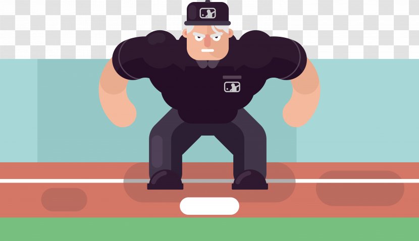 Ball Game Shoulder Baseball Umpire Illustration - Uniform - Goalkeeper Transparent PNG